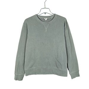 Arket Sweatshirt Mens Medium (EU Large) Gray‎ French Terry Crewneck Pullover